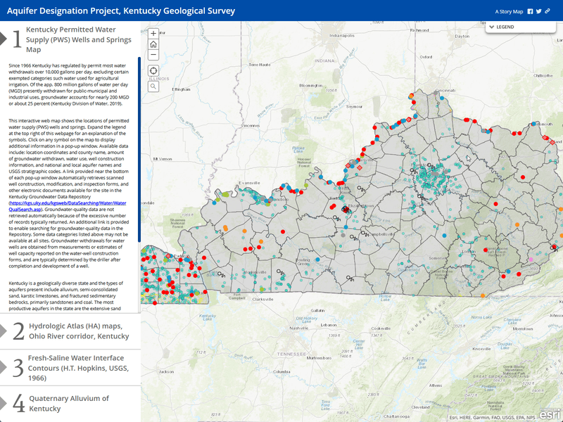 Preview of Kentucky Aquifer Designation Project