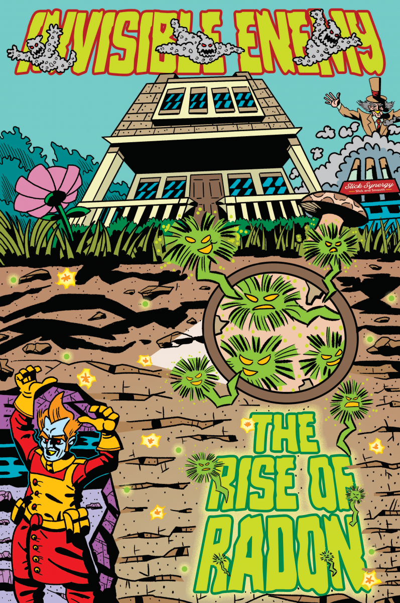 Rise of Radon: The Invisible Enemy comic book cover