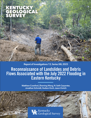 Cover for Reconnaissance of Landslides and Debris Flows Associated with the July 2022 Flooding in Eastern Kentucky