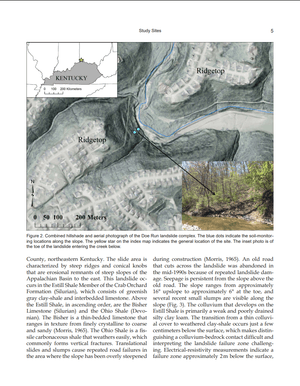Cover for Geologic Characterization, Hydrologic Monitoring, and Soil-Water Relationships for Landslides in Kentucky