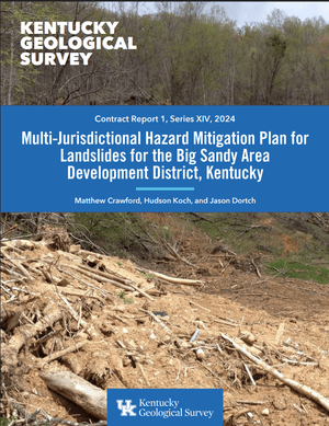 Cover for Multi-Jurisdictional Hazard Mitigation Plan for Landslides for the Big Sandy Area Development District, Kentucky