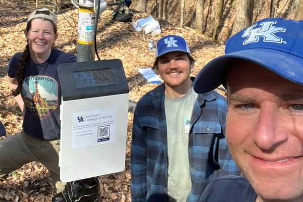 Kentucky Geological Survey Landslides and Engineering Geology Team monitors landslides in the Commonwealth with an eye towards developing a weather-driven landslide forecasting model