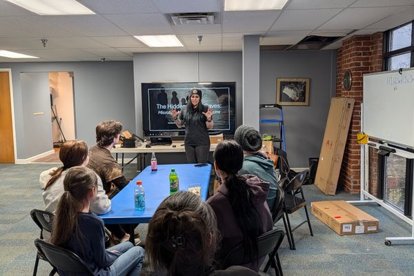 From cave to CHAOS to community: Rachel Washburn shares geohealth research with Hidden River Cave stakeholders 