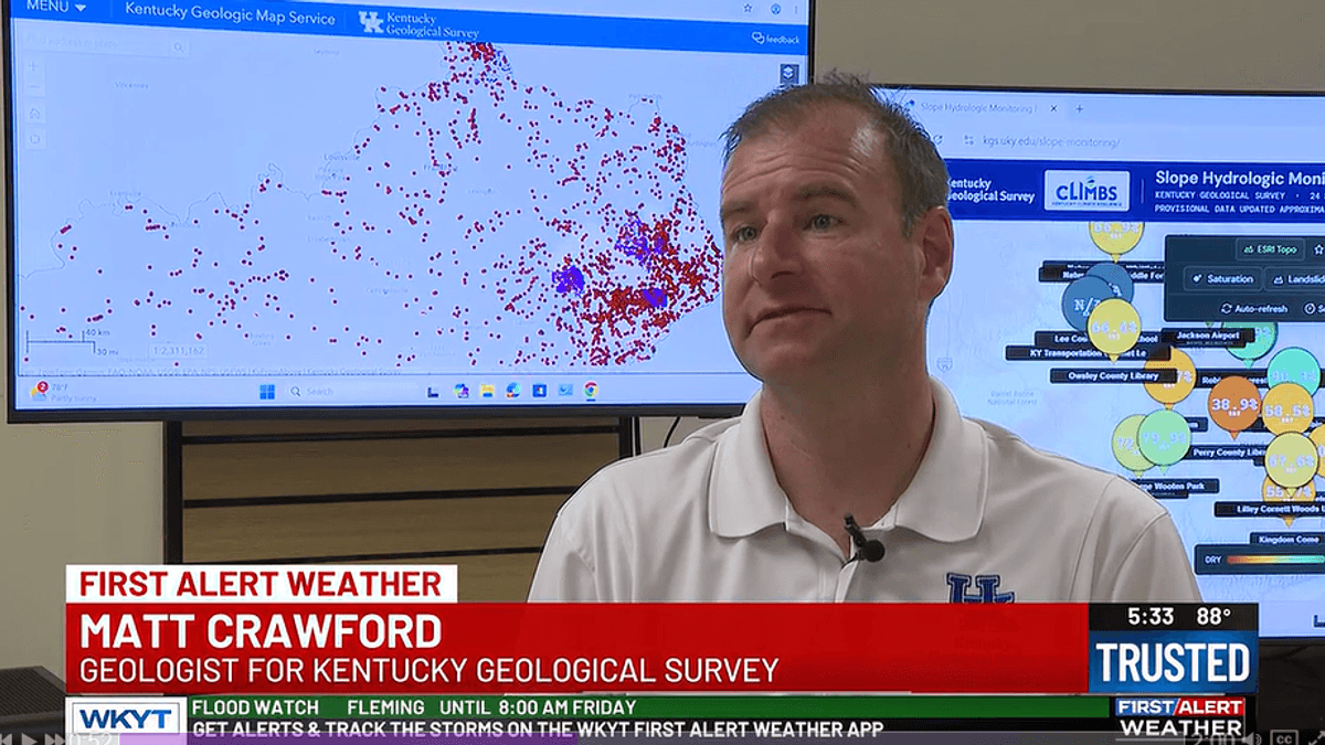 Kentucky landslide prediction project tracks soil, rainfall data in eastern counties