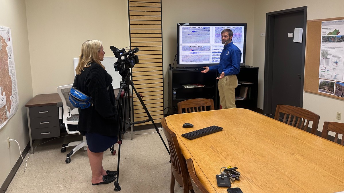 KGS Monitoring Seismic Activity Across Kentucky and Surrounding States