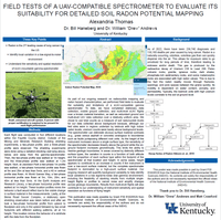Field Tests Of A UAV-Compatible Spectrometer To Evaluate Its Suitability For Detailed Soil Radon Potential Mapping poster