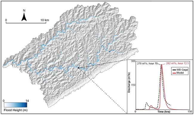 Flood Modeling visualization