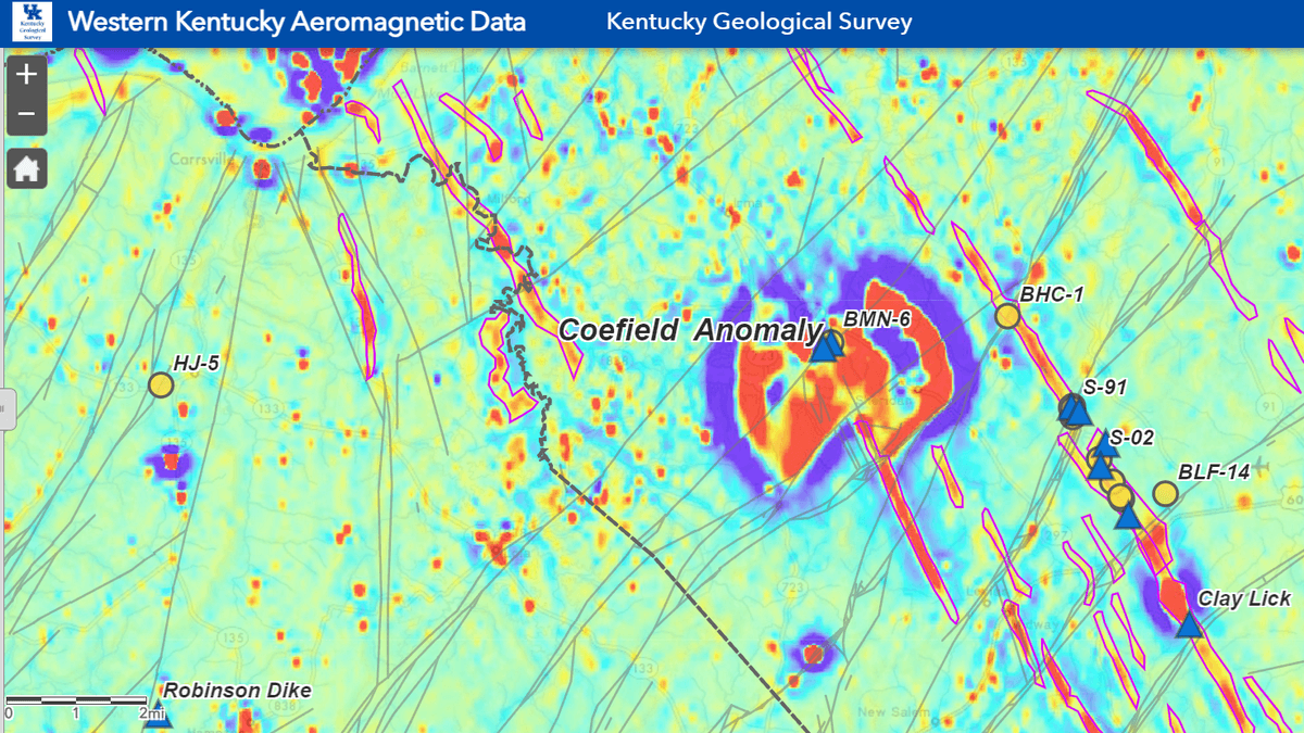 Digging into Kentucky’s critical mineral potential: major rock core donation from Western Kentucky Fluorspar District