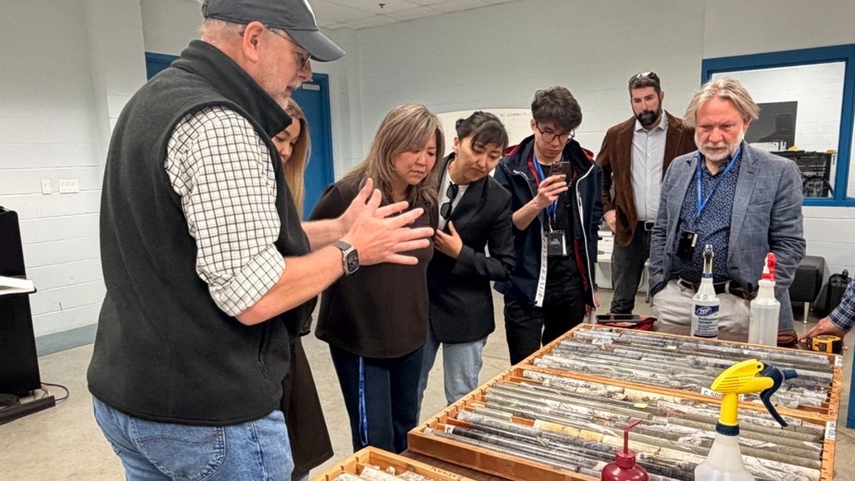 Kazakhstan Scientists Visit KGS Earth Analysis Research Library to Explore Critical Minerals Research