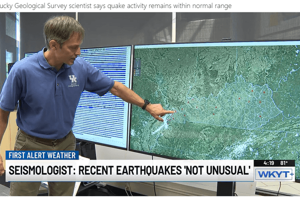 Small Paducah-area earthquake on August 19