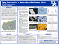Paleo-fluid evolution in Western Kentucky Fluorspar District poster