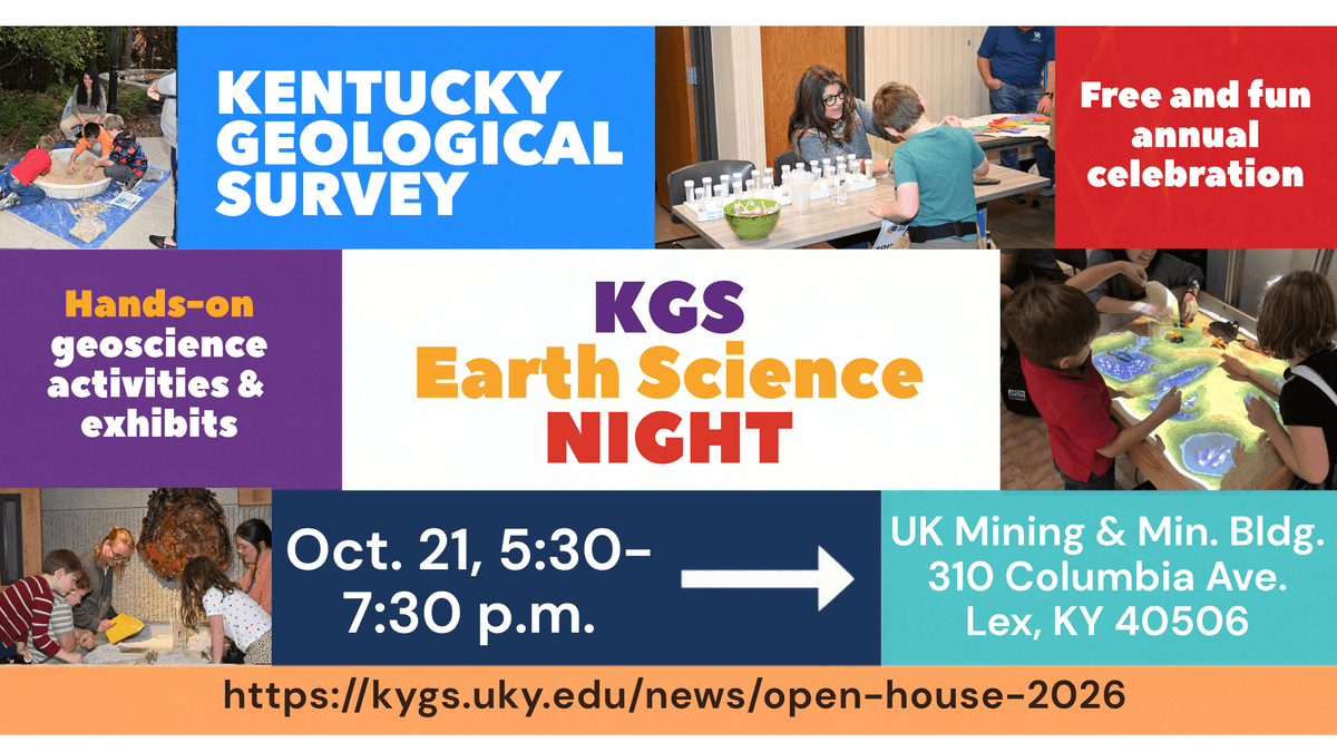 2026 Kentucky Geological Survey Geoscience Open House