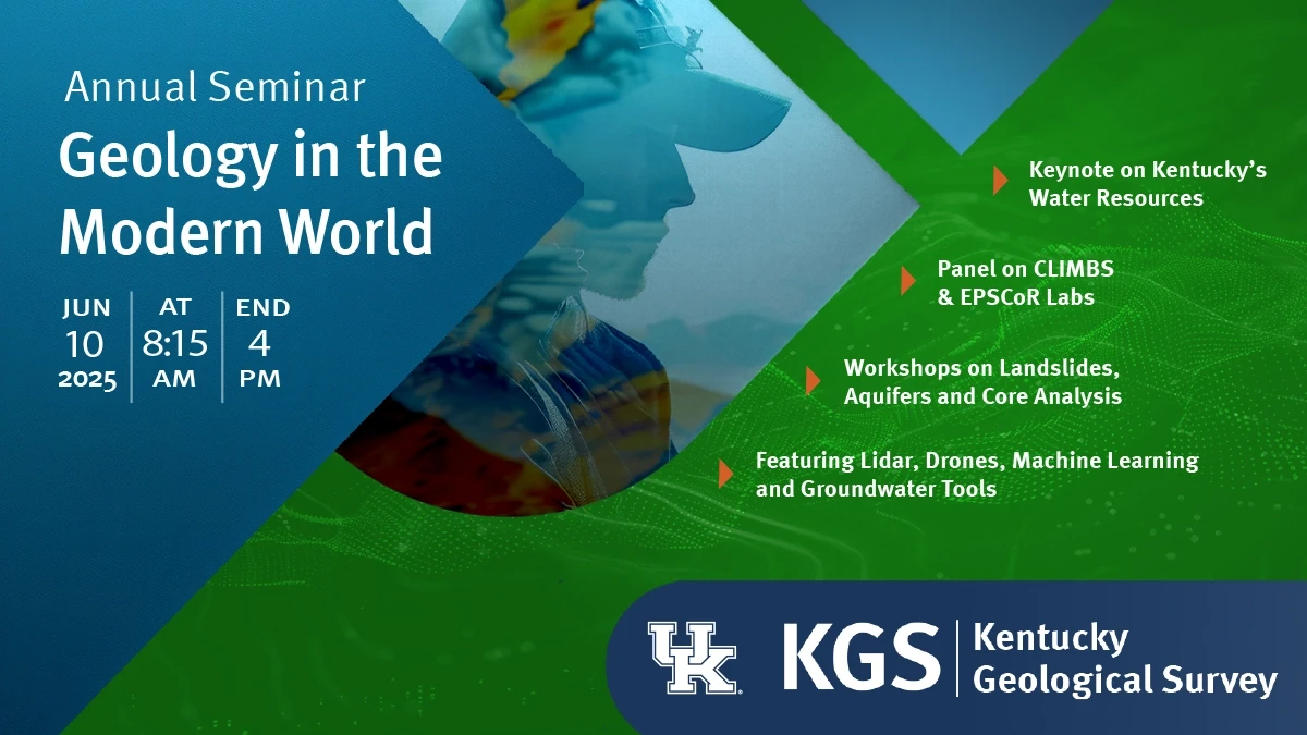 64th KGS Annual Seminar: Geology in the Modern World