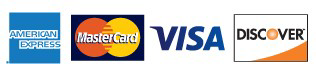 Accepted credit cards