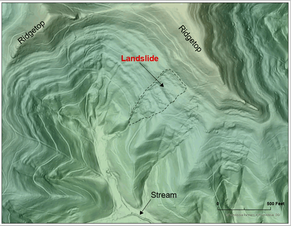 Floyd County landslide animation.